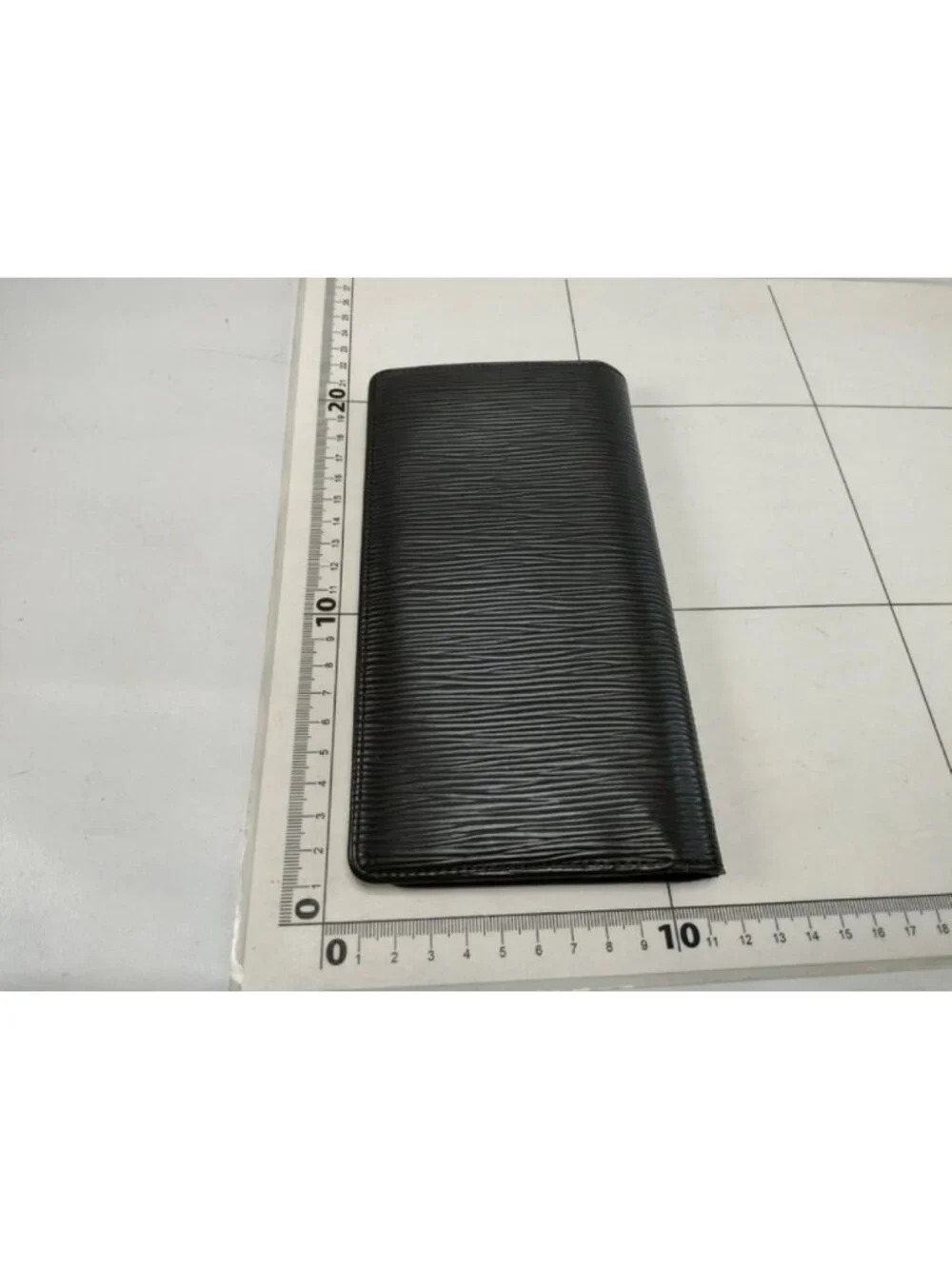 Louis Vuitton Wallet Portefeuille Brazza Black Epi Bifold